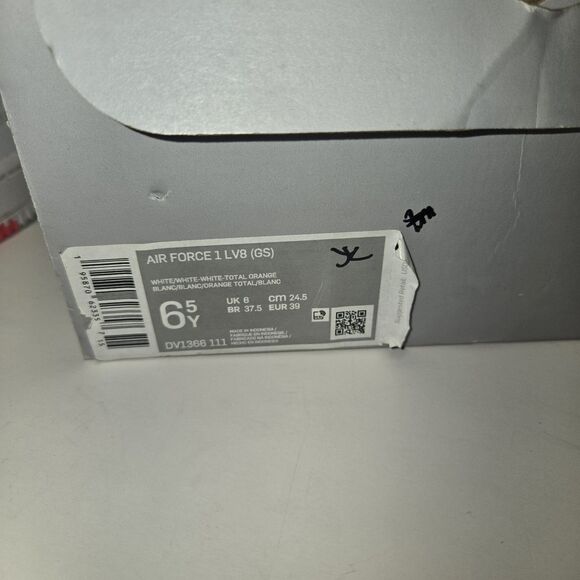 Nike Air Force 1 LV8 GS Doodles Drawing White Shoes DV1366-111 Size 6.5Y Retro - Picture 9 of 14